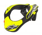 Chrni krku a ptee Alpinestars schwarz / gelb